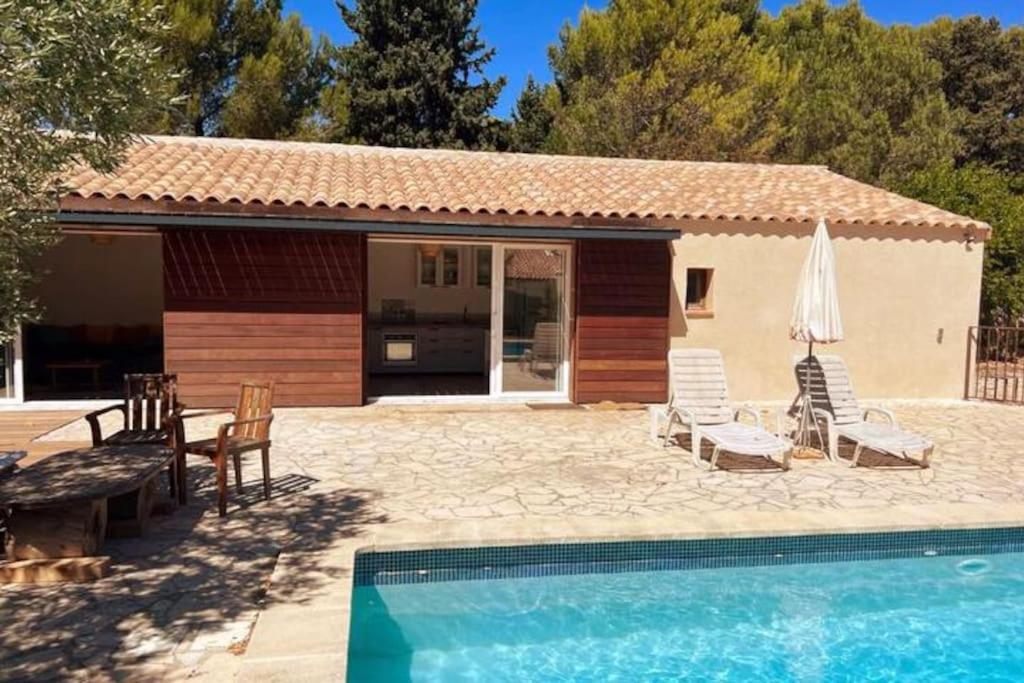 Appartamento PETIT TERME - Piscine - CLIM - Parking Les Angles  Esterno foto